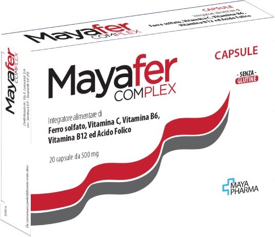 Mayafer Complex Integratore 20 Capsule