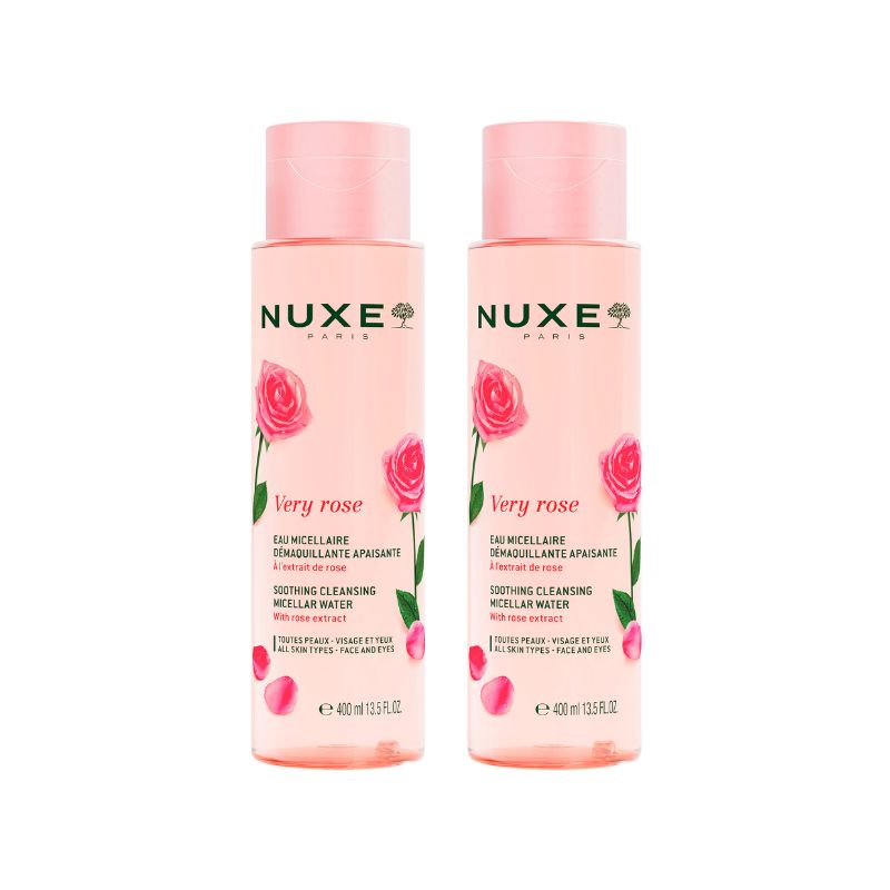 Nuxe - Very Rose - Acqua Micellare Lenitiva 2 Flaconi Da 400 ml