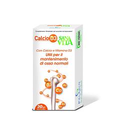 Sanavita Calcio D3 Integratore Per Le Ossa 30 Compresse