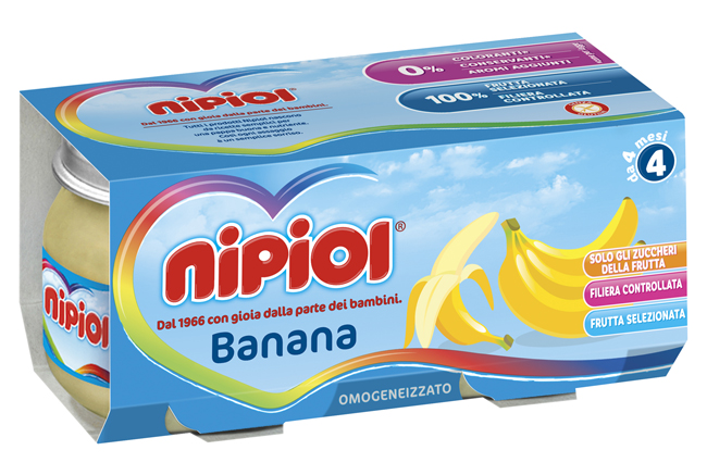 OMO NIPIOL Banana 2x80g