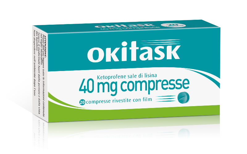 Okitask - 20 compresse rivestite - 40 mg
