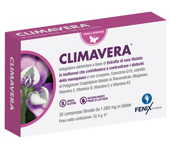 Climavera Integratore Disturbi Menopausa 30 Compresse