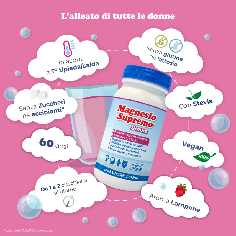 MAGNESIO SUPREMO DONNA 150G