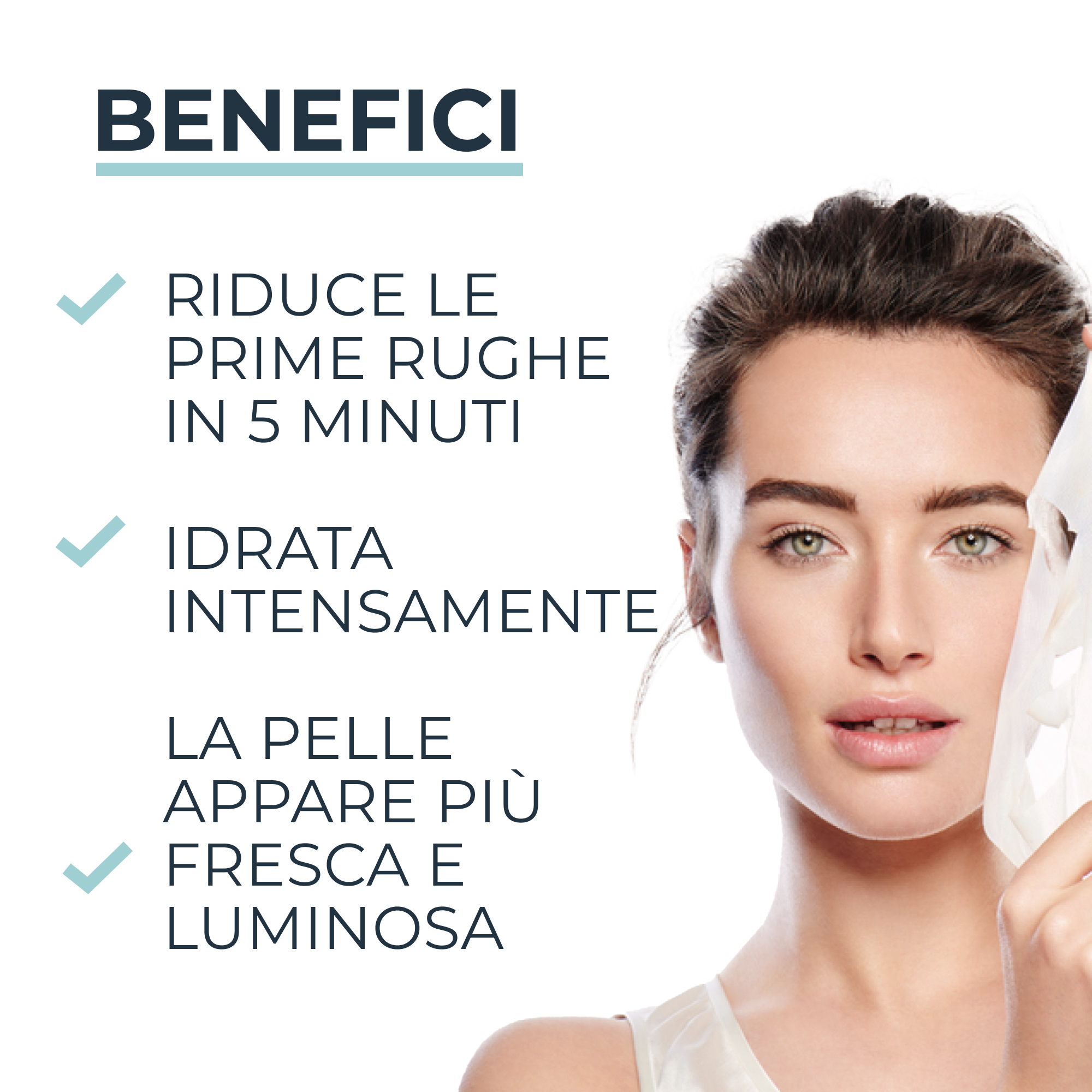 Eucerin Hyaluron-filler maschera viso idratante intensiva