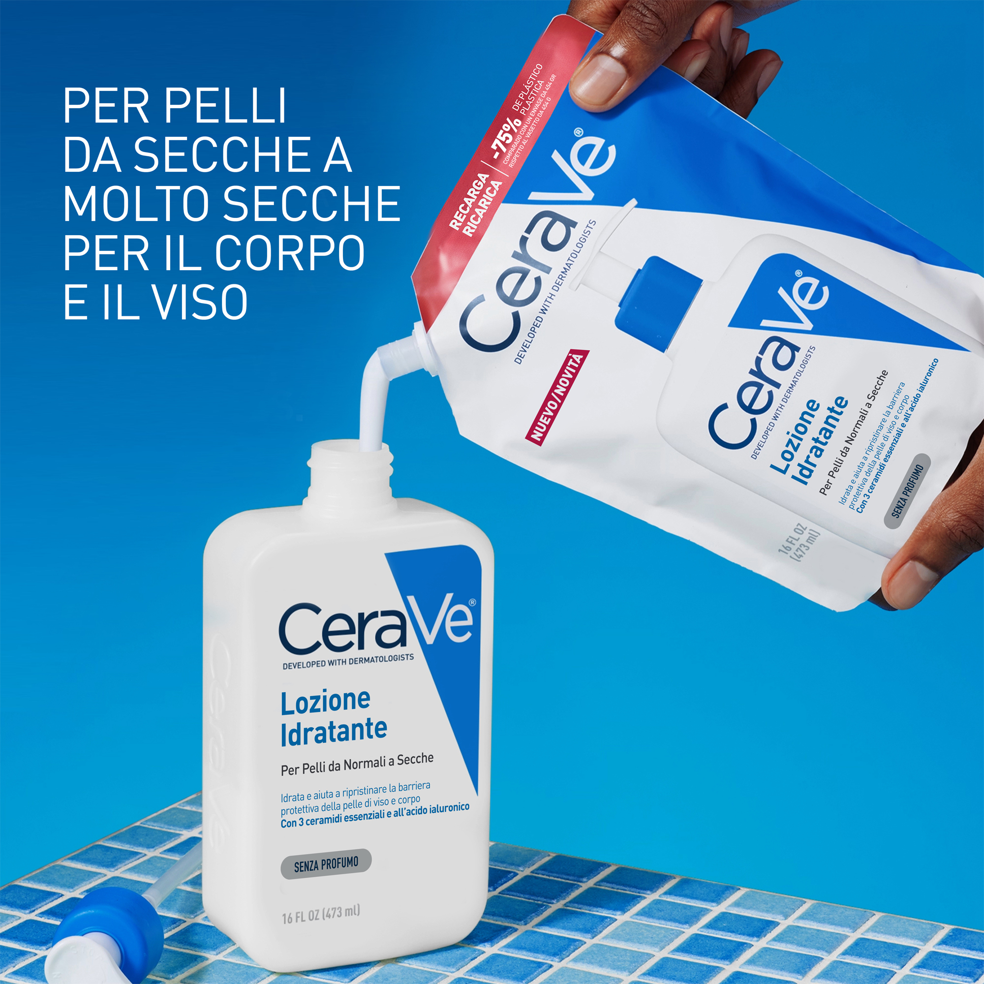 CERAVE RICARICA LOZIONE IDRATANTE - 473ML