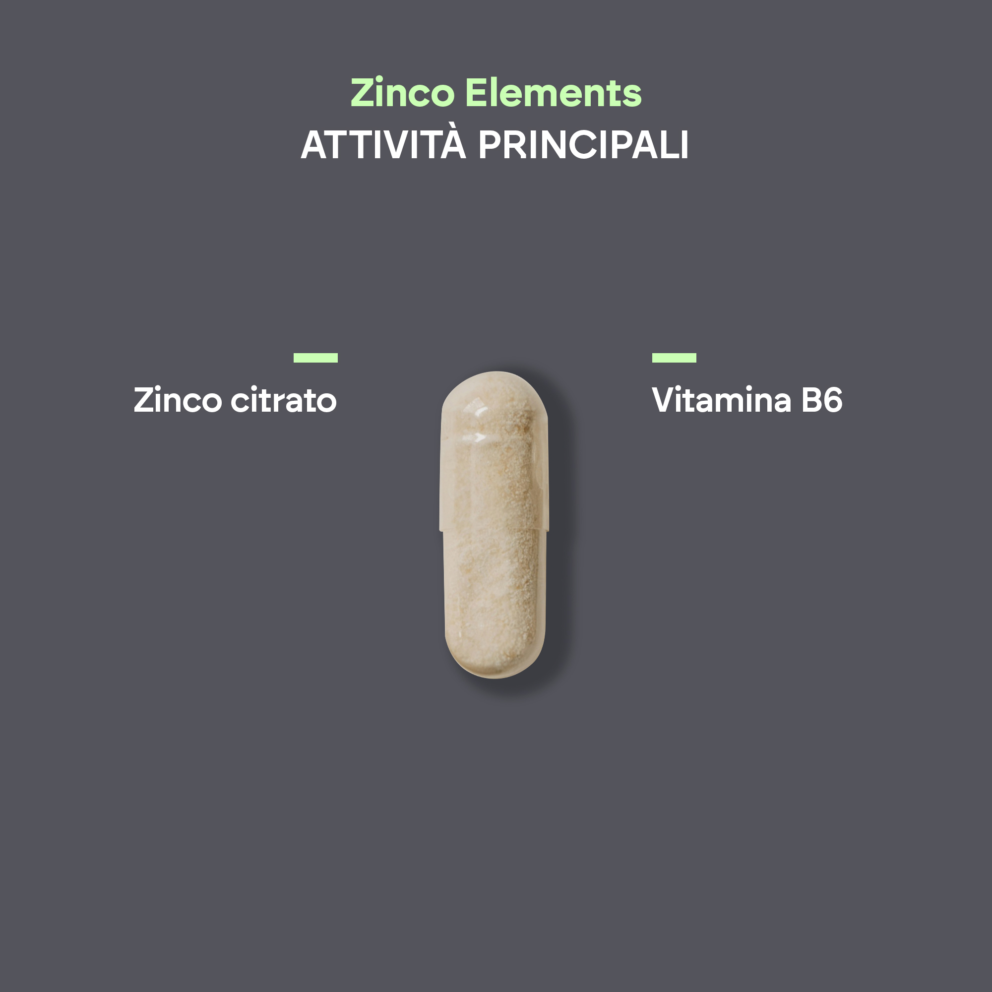 Nutralie Zinco 120 Capsule - Integratore Di Zinco E Vitamina B6
