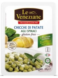 Le Veneziane Chicche Di Patate E Spinaci Pasta Senza Glutine 500 g