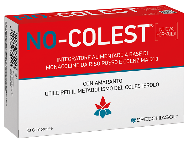 No-Colest Integratore Per il Colesterolo 30 Compresse