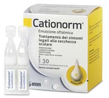 Cationorm Gocce Oculari  30 Contenitori Monodose da 0,4ml