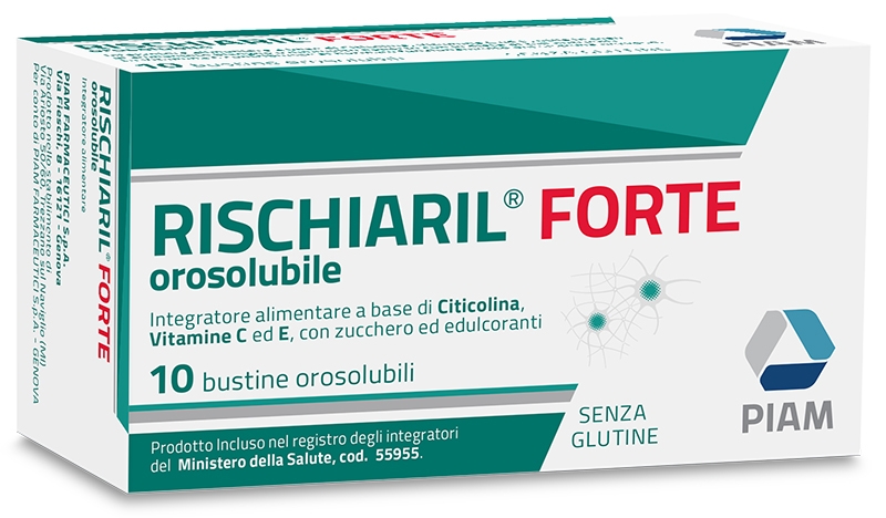 Rischiaril Forte - Integratore per il sistema nervoso - 10 Bustine