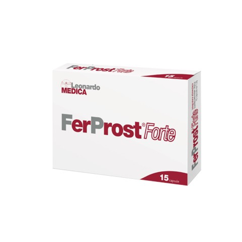 FerProst Forte - Integratore Per la Prostata - 15 Capsule Molli