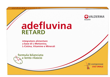 Adefluvina Retard Integratore Capelli e Unghie 30 Compresse