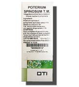 Oti Poterium Spinosum Tinture Madri integratore alimentare per il metabolismo dei carboidrati 50ml