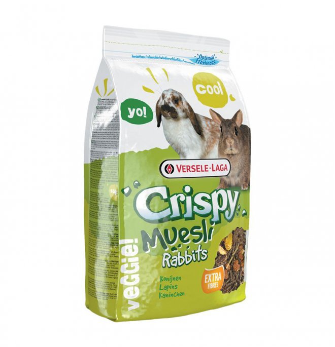 VERSELE LAGA MANGIME CONIGLI CRISPY MUESLI RABBITS 1KG