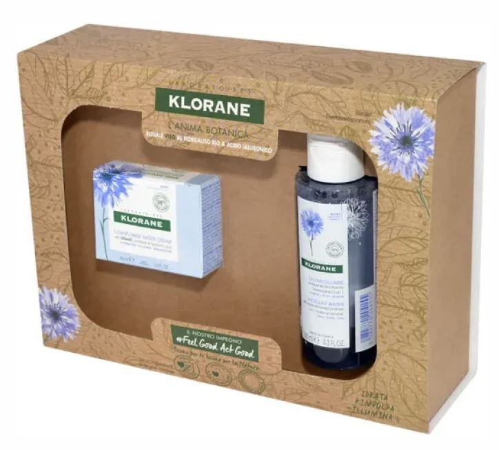 KLORANE COFANETTO REGALO RITUALE VISO FIORDALISO