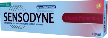 Sensodyne Classic Protection sollievo e protezione dei denti sensibili 100ml