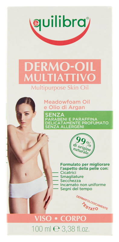 Equilibra Dermo Oil Multiattivo Viso e Corpo 100 ml