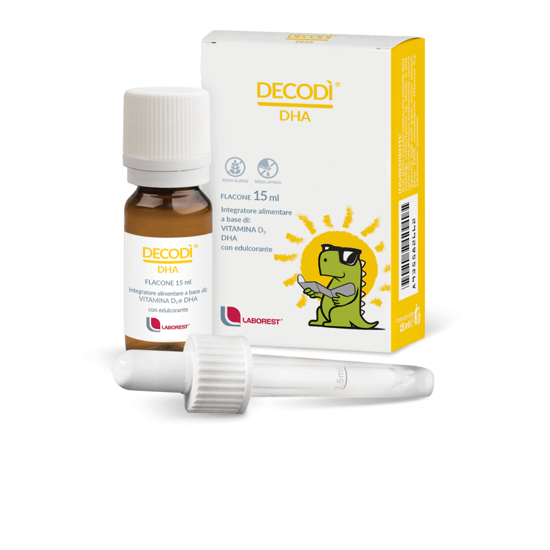 Decodì DHA Integratore di vitamina D e DHA flacone 15 ml
