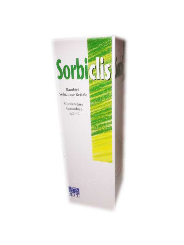 Sorbiclis Clistere Bambini Sorbitolo 12,00 g + 0,0096 g 120 ml