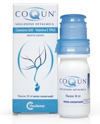 Coqun Soluzione Oftalmica Sterile Con Coenzima Q10 e Vitamina E 10 ml