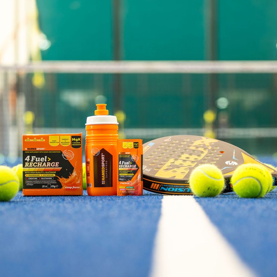 Named Sport 4Fuel Recharge 14 Bustine Gusto Arancia - Integratore Per Lo Sport