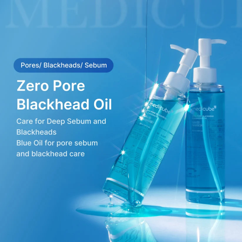 Medicube Zero Pore Blackhead Deep Cleansing Oil - Olio Detergente Viso 205 ml