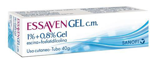 Essaven Gel c.m. - 1% + 0,8% di Escina + Fosfatidilcolina - Tubo da 40 g
