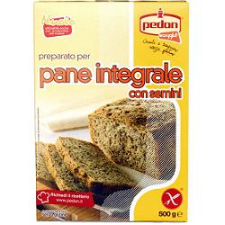 Pedon Easy Glut Preparato Per Pane Integrale Con Semini Senza Glutine 500 g