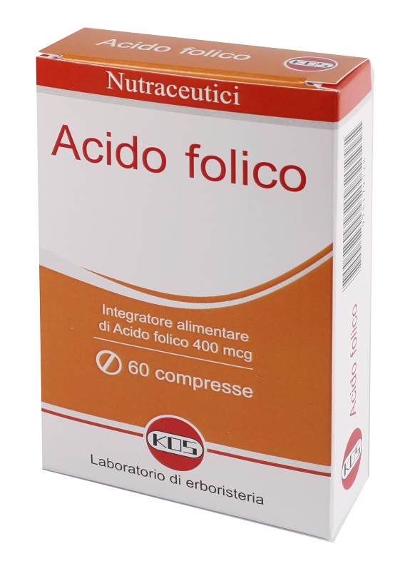 ACIDO FOLICO 400MCG 60CPR KOS