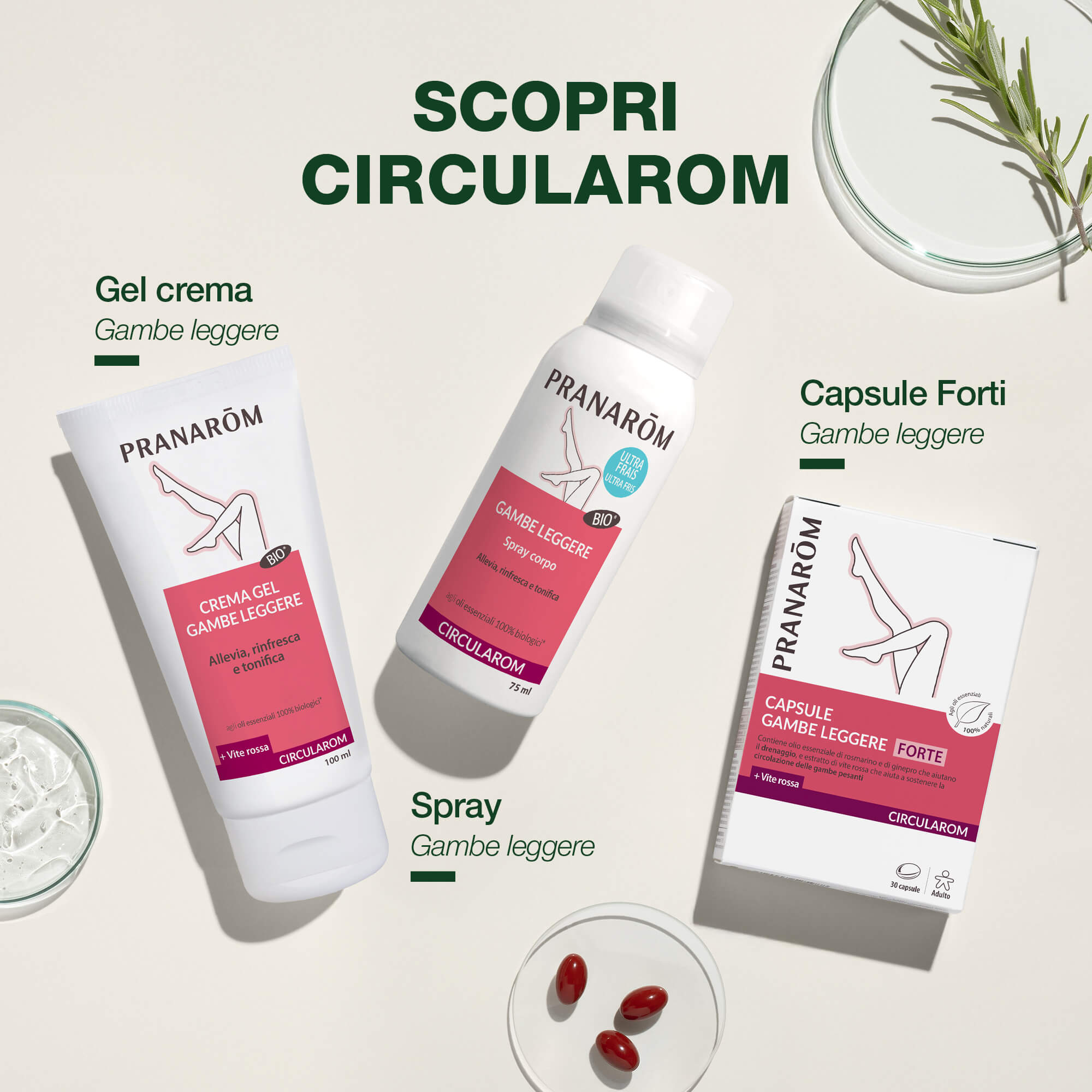PRANAROM CIRCULAR Gambe 30Cps