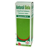 Antoral Gola  Tibenzonio ioduro Collutorio 200 ml