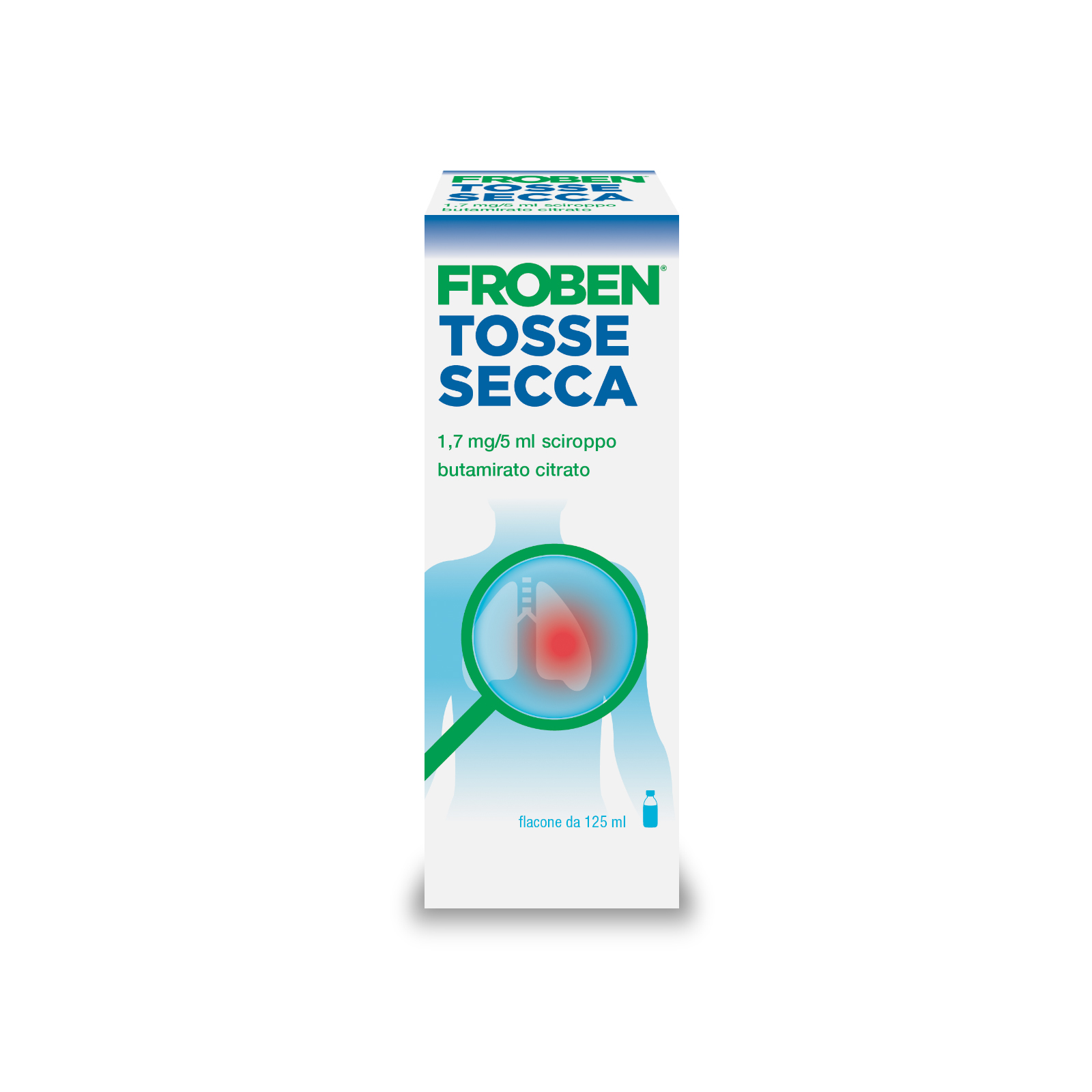 Froben Tosse Secca Sciroppo 1,7 mg/5 ml Butamirato 125 ml