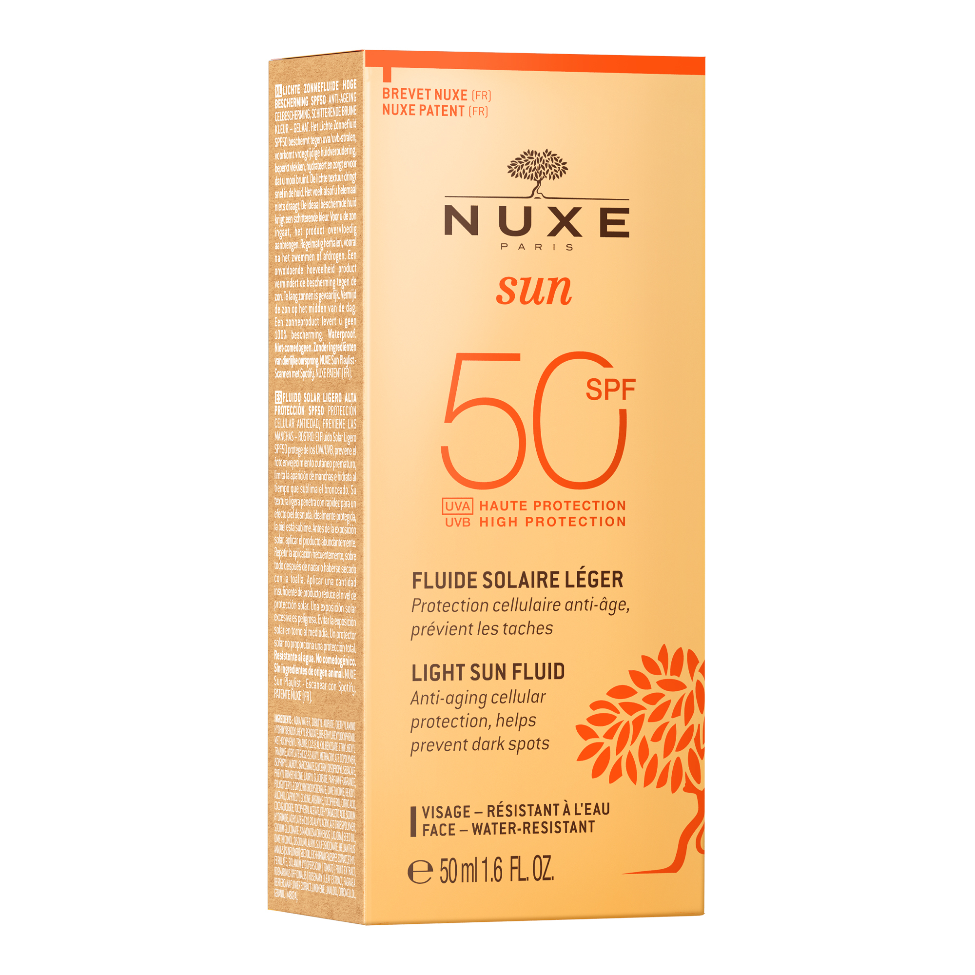 Nuxe - Sun - Fluido Leggero SPF50 Alta Protezione 50 ml