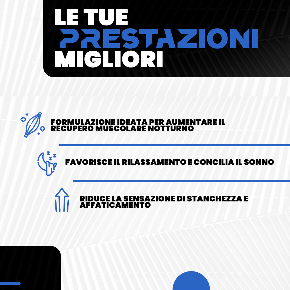T-Rex Integratori Viking's Recovery Night 100 Compresse - Integratore Per Il Recupero Muscolare Notturno