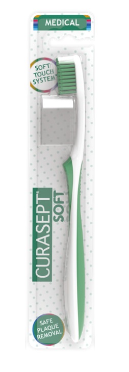 CURASEPT SPAZZ SOFT MED VERD