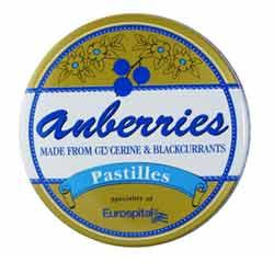 ANBERRIES PASTIGLIE 60 G