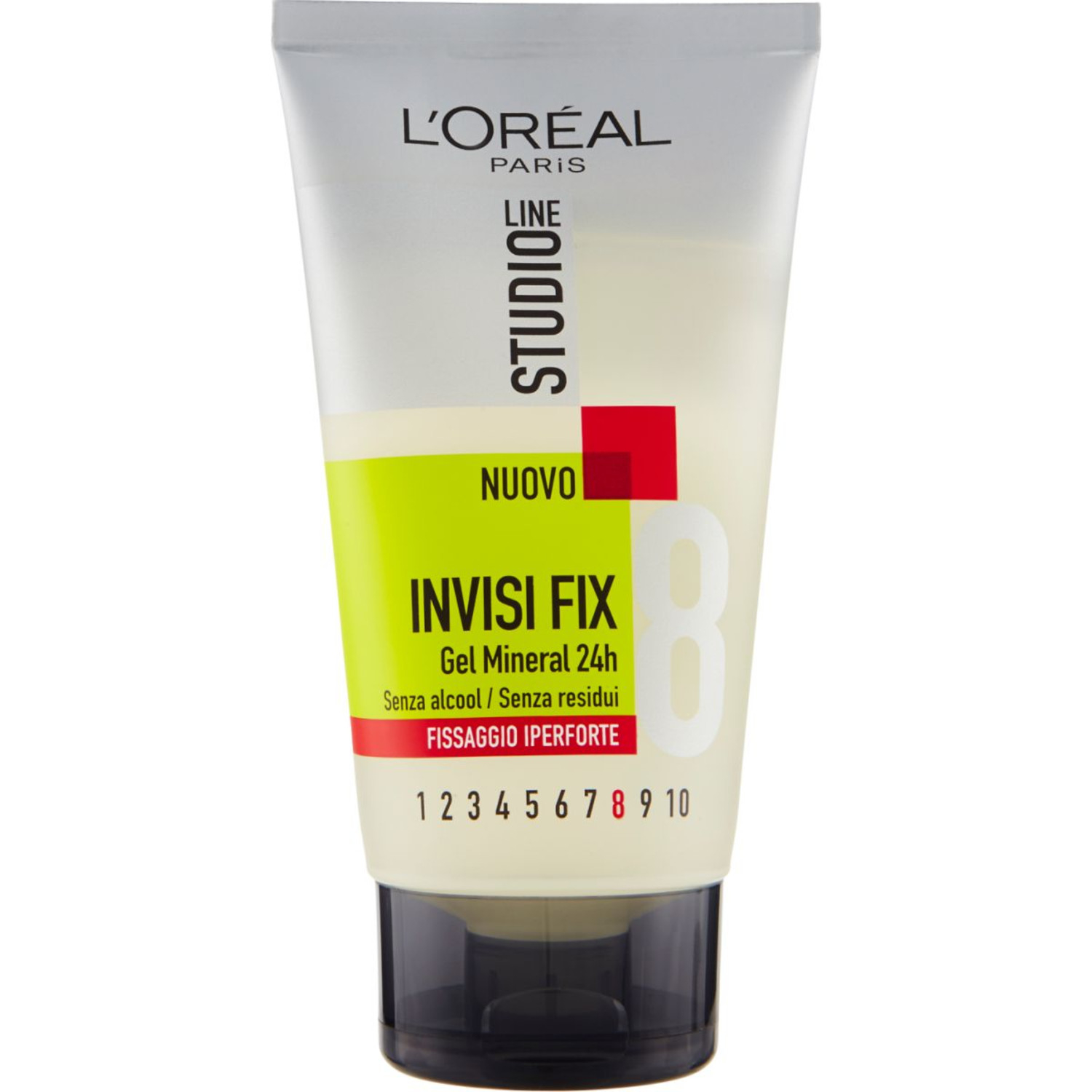L'Oréal Paris Gel per Capelli Studio Line Invisi Fx Gel Fondant, Fissaggio Iper-forte, 150 ml