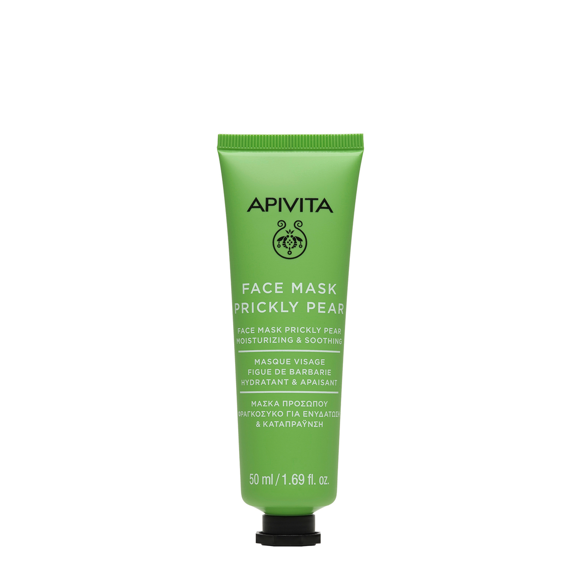 Apivita Face Mask Prickly - Maschera Viso Idratante E Lenitiva Al Fico D'India 50 ml