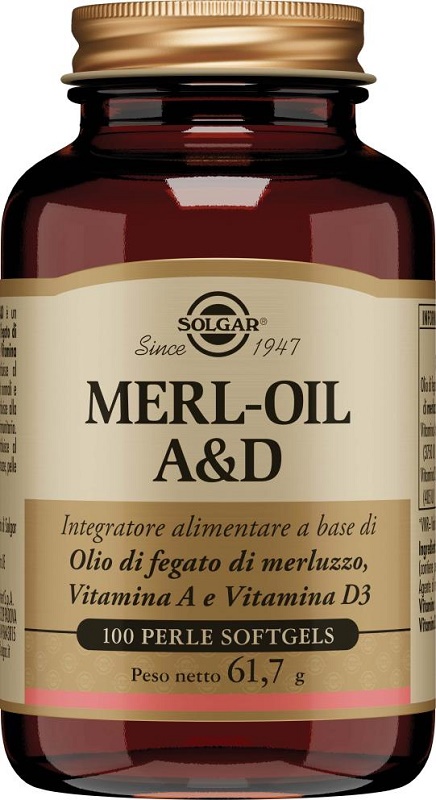MERL-OIL A&D 100Perle SOLGAR