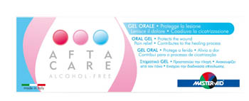 Afta Care Gel Cicatrizzante Per Lesioni Della Bocca 10 ml