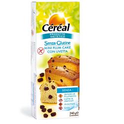 Céréal Plum Cake Con Uvetta Senza Glutine 240 g