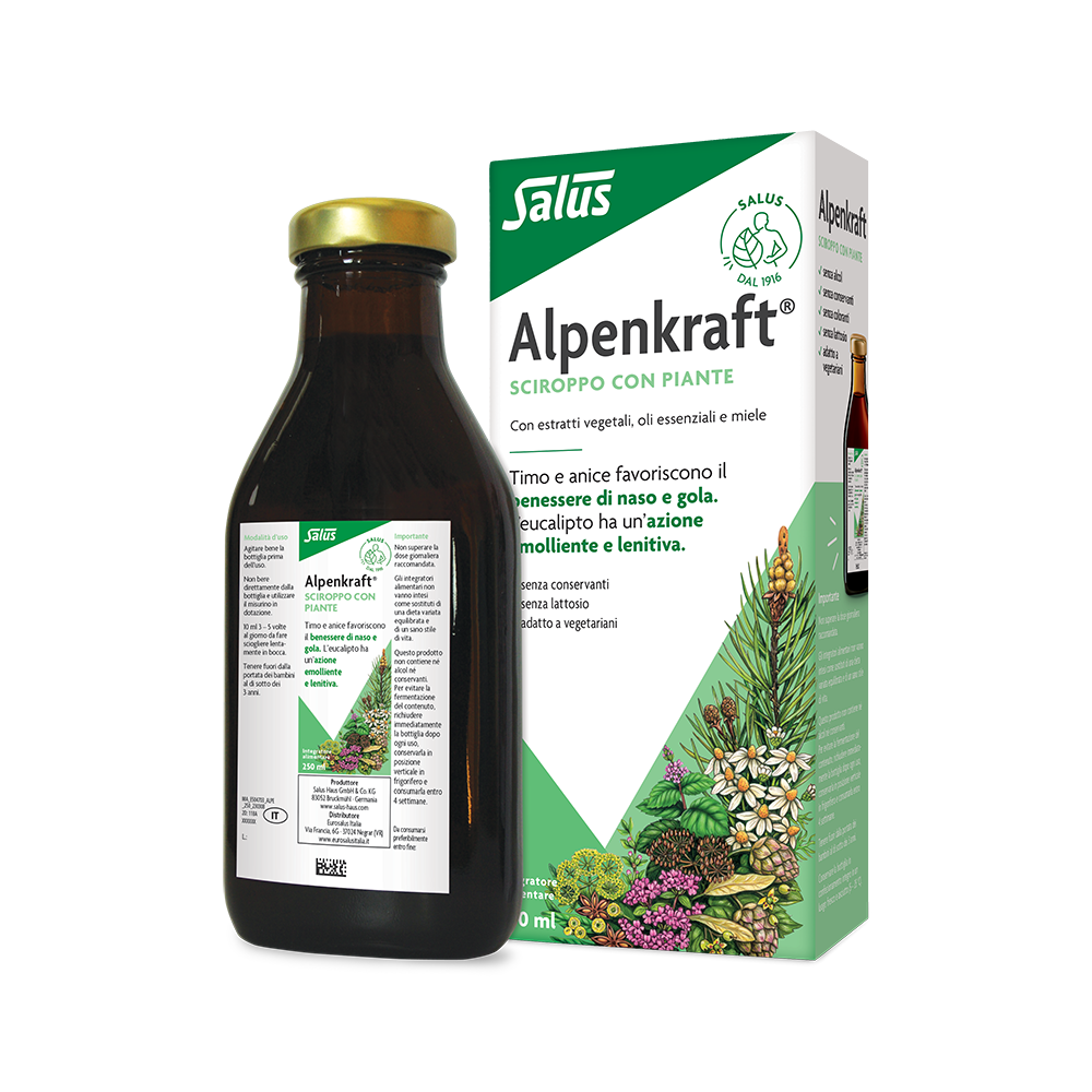 Salus Alpenkraft sciroppo d'erbe 250 ml