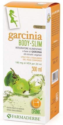Farmaderbe Garcinia Body Slim equilibrio del peso corporeo 500ml