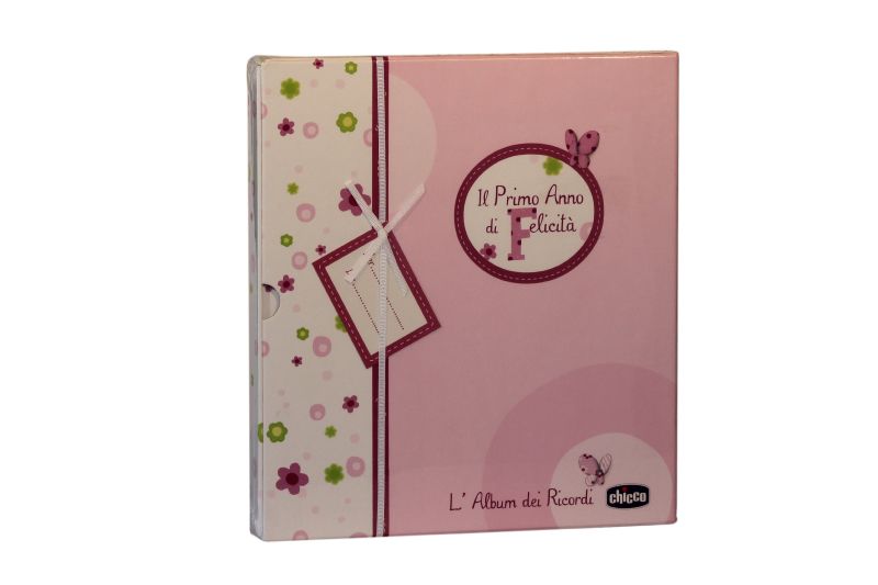 Chicco Album dei Ricordi Rosa "Il Primo Anno Di Felicità"