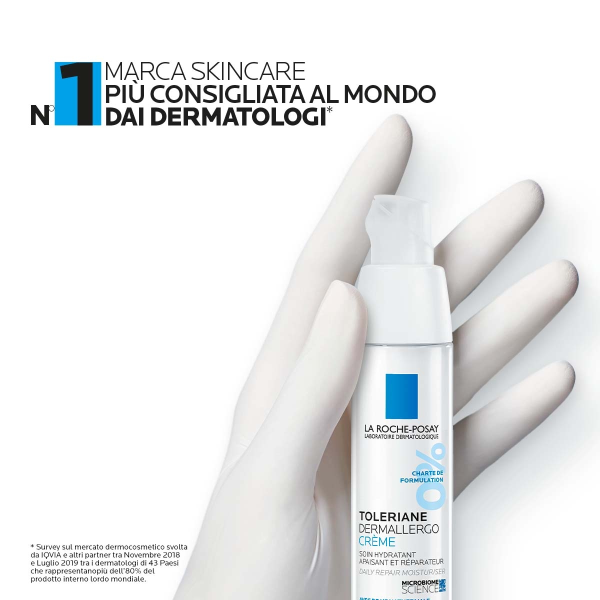 La Roche-Posay Toleriane Dermallergo Crema 40 ml - trattamento idratante per la pelle a tendenza allergica