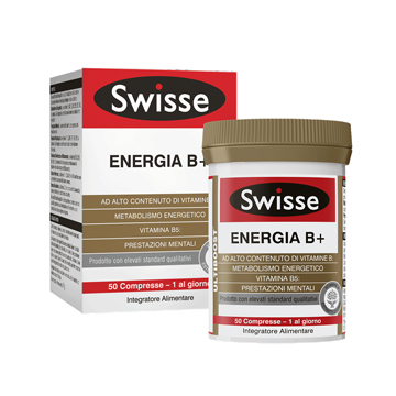 Swisse Energia B+ Integratore Vitamina B 50 Compresse