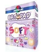 Ortopad Soft Girls Junior Cerotto Occlusore Per Bambine Per Terapie Ortottiche 20 Pezzi