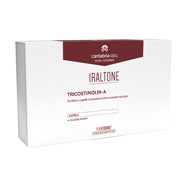 Cantabria Labs Difa Cooper Iraltone Tricostimolin-A 12 Fiale - Trattamento Ricrescita Capelli