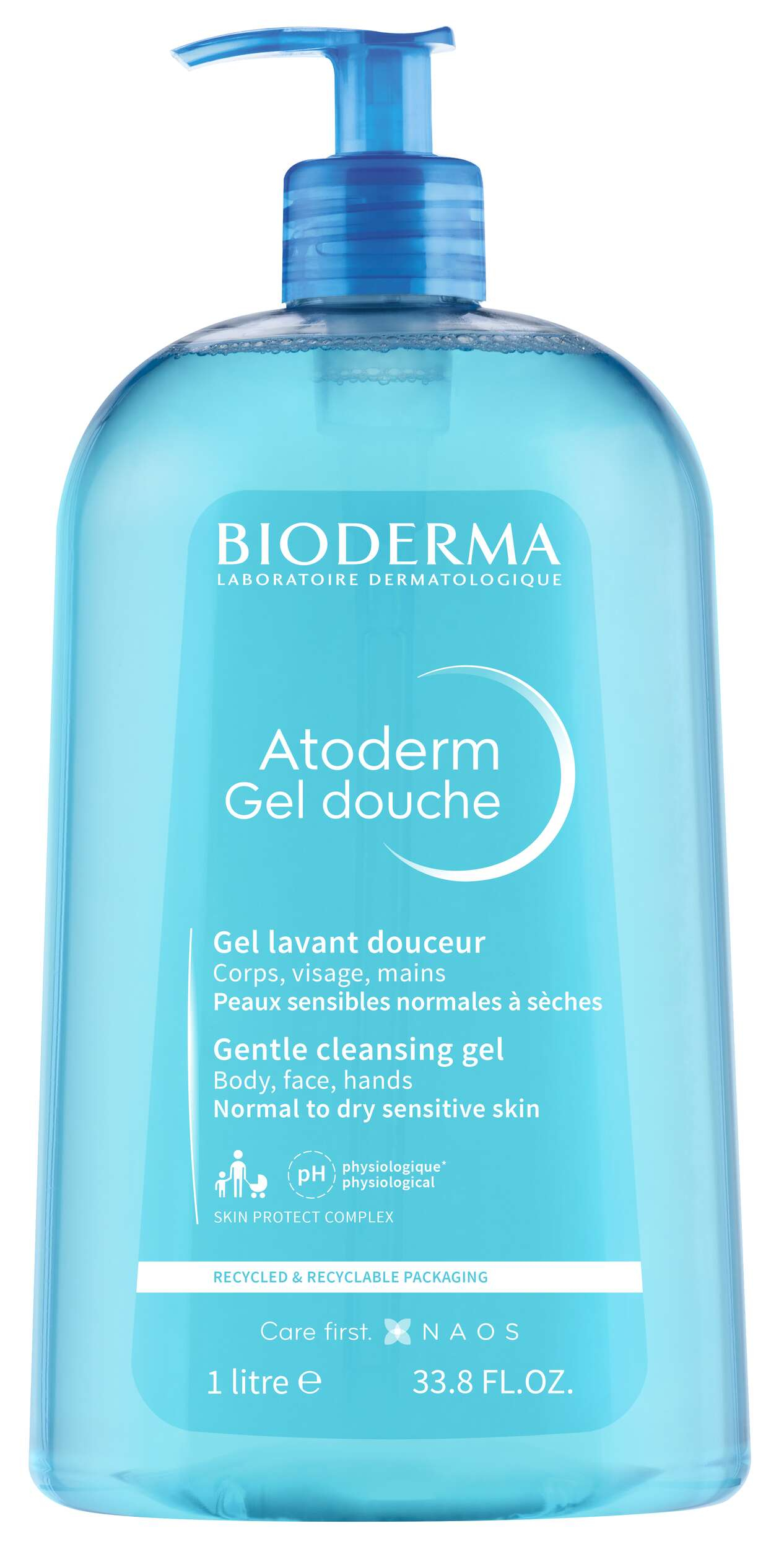 Bioderma Atoderm Gel Doccia Detergente Quotidiano 1 L