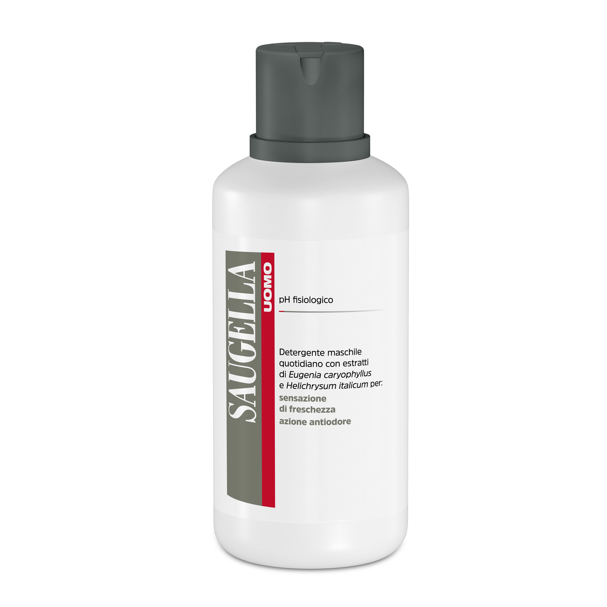 Saugella Uomo - Detergente Maschile Intimo Quotidiano A pH Fisiologico 200 ml